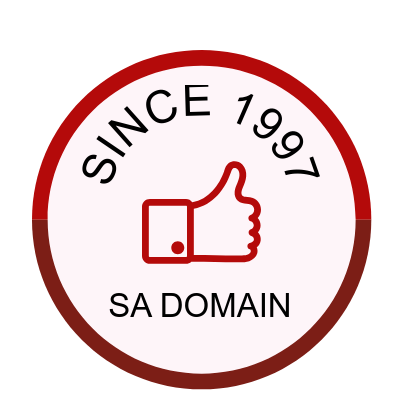 SA Domain trusted website hosting provider since 1997